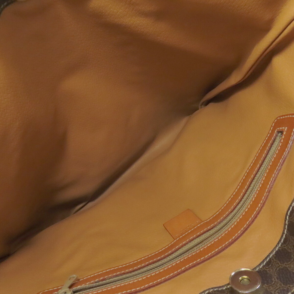 Celine Macadam Leather Brown Tote Bag - Picture 5 of 11